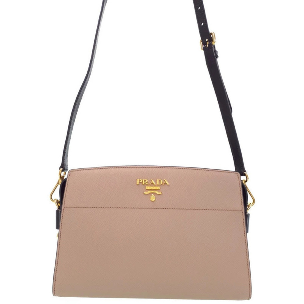 Prada Esplanade Crossbody Bag Cipria Saffiano leather Beige Pink